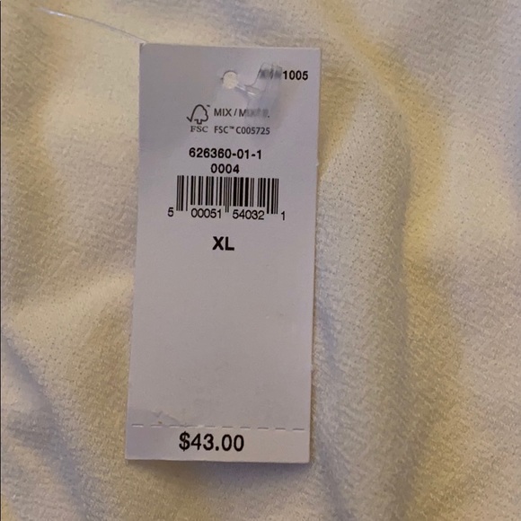 Banana Republic white bell sleeve top M NWT - Picture 6 of 9